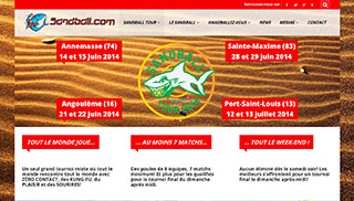 Création site Internet Toulouse du Sandball