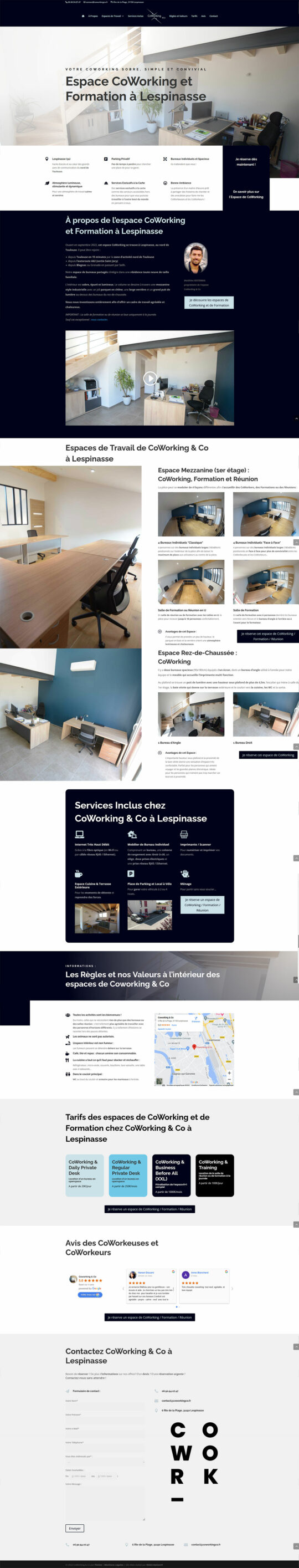 CoWorkingCo, espace CoWorking et Formation à Lespinasse